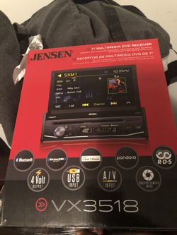 Jensen flip touch screen