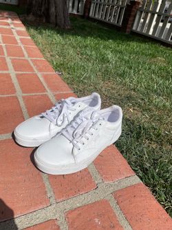 White Vans. Men’s size 9 1/2