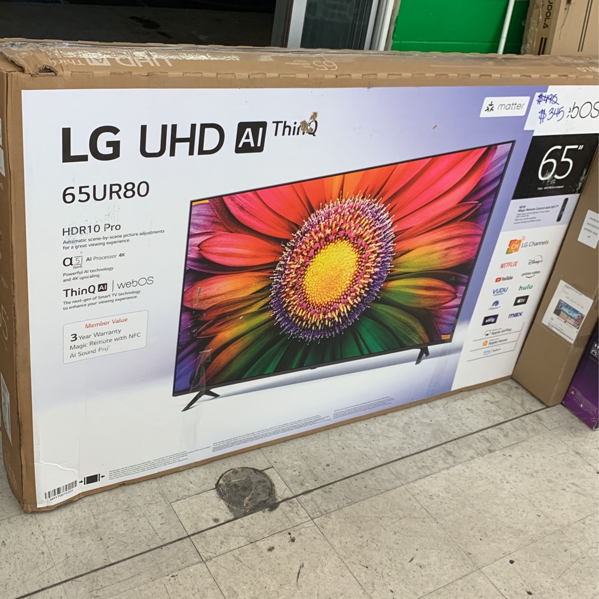 LG Has UHD AI ThinQ 65UR80