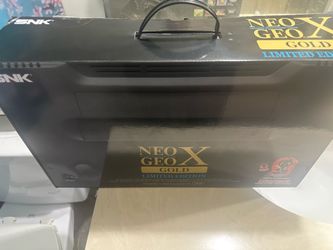 -Mint Conditions Neo Geo X Gold-