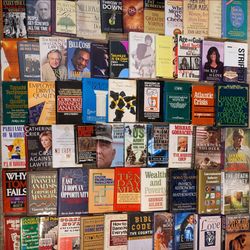 Bulk Lot of 60+ Non-Fiction HARDCOVER Books