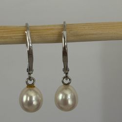 Silver 925 Pearl Earrings 