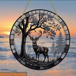 Forest Stag Sun Catcher ( LIMITED TIME SALE )