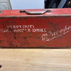 Milwaukee Heavy Duty Angle Drill