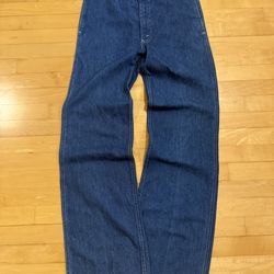 Levi’s Vintage blue denim wide leg jeans