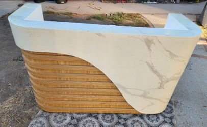 Office Business Reception Counter Desk 63x40x23"