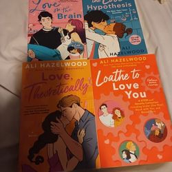 Lot Of 4 (6) Ali Hazelwood Paperback Novels In Good Condition For Collectors