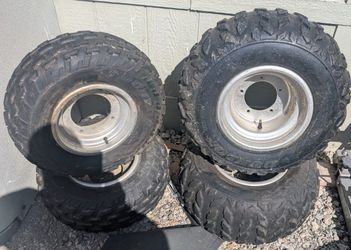 Full Set Of Tires Rims Lt250r