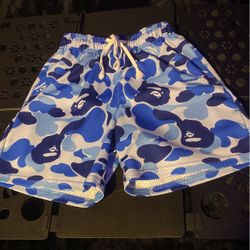 BAPE shorts blue size mens XS 