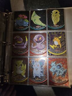 Pokémon Rainbow Topps Cards 1(contact info removed) (58 Total Cards)