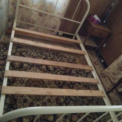 Heavy Iron Double Bed Frame