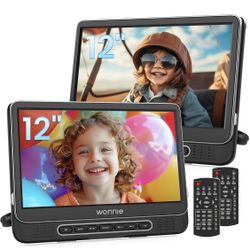 WONNIE 12" Dual Car DVD Players Portable DVD Players-A249  The WONNIE 12" Dual Car DVD Players Portable DVD Players-A249 are portable DVD players desi