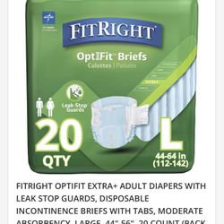 Diapers for adults Size L 