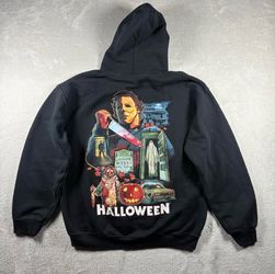 Halloween Horror Nights Women’s M Black Hoodie 2022 Universal Studios #2916