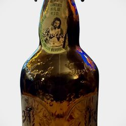 Antique Grolsch Beer Bottles , Porcelain Flip  Top Have 12 Available. 