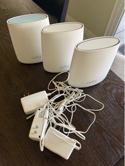 Orbi Mesh System with 2 Satellites (Factory Reset)