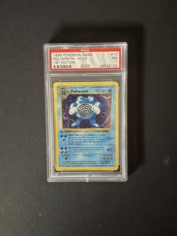 1st edition Poliwrath 13/102 PSA 7
