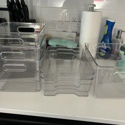 Kitchen Or Bath Storage Bins