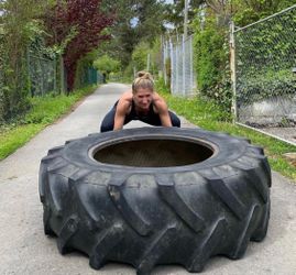 CrossFit Tractor Tires for fitness training!