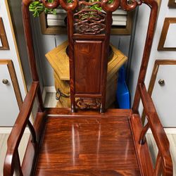 Antique Chinese Rosewood Chair 