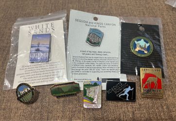 National Parks Collectible enamel pins