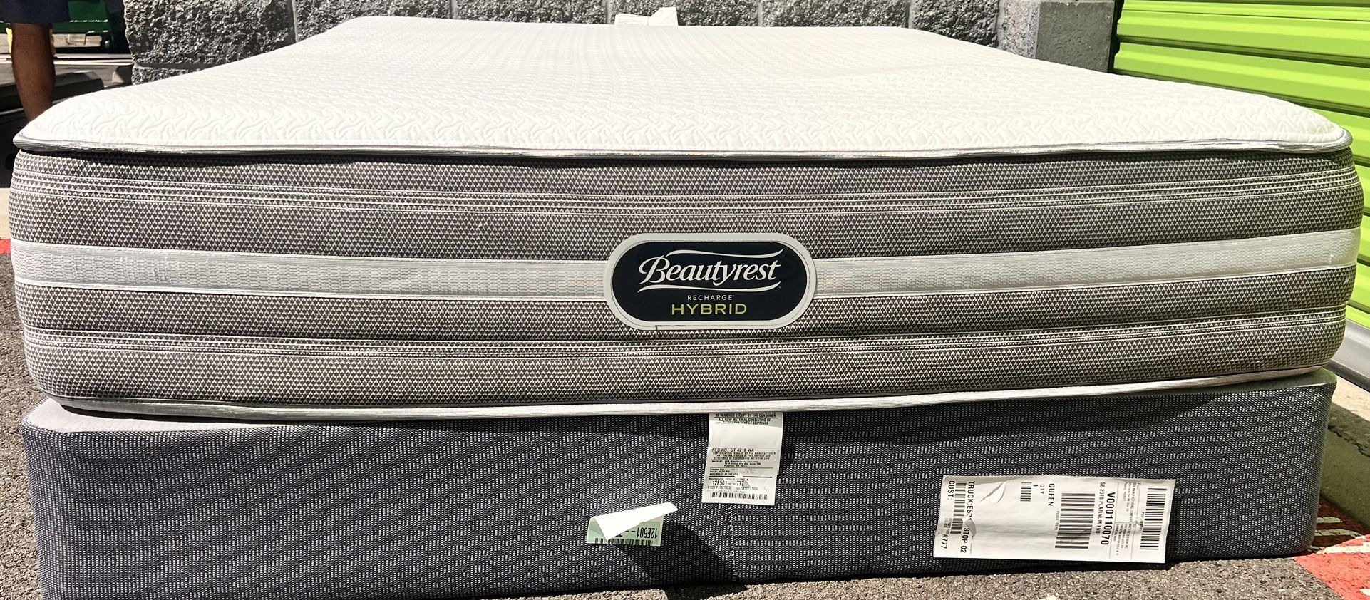 Like New Queen Size Beautyrest Mattress - Box Spring And Frame Optional