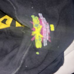 black sp5der hoodie size M