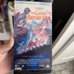Land Before Time VHS