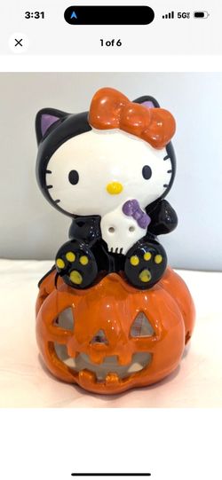 Hello Kitty Halloween Ceramic Candel Holder
