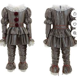 IT 2 Capítulo Clown Disfraz de Cosplay de Halloween para Adultos Stephen King #S/M