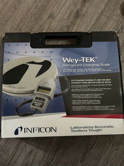 Wey-tek refrigerant charging scale