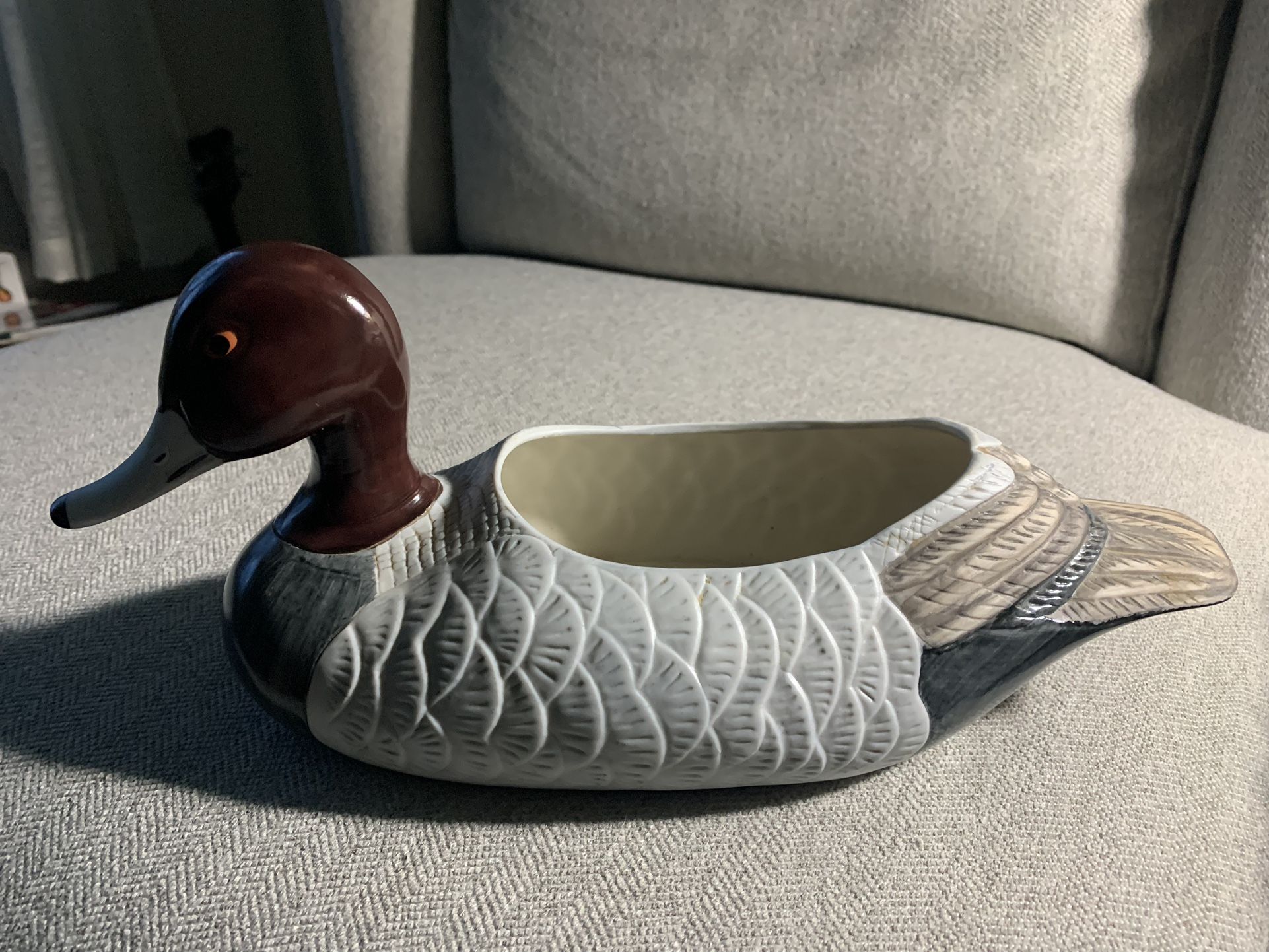Vintage Ceramic Duck Mallard