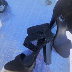 Black heels