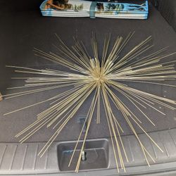 Gold Metal Wall Decor 