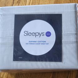 NWT Sleepys Queen Supima Sheets