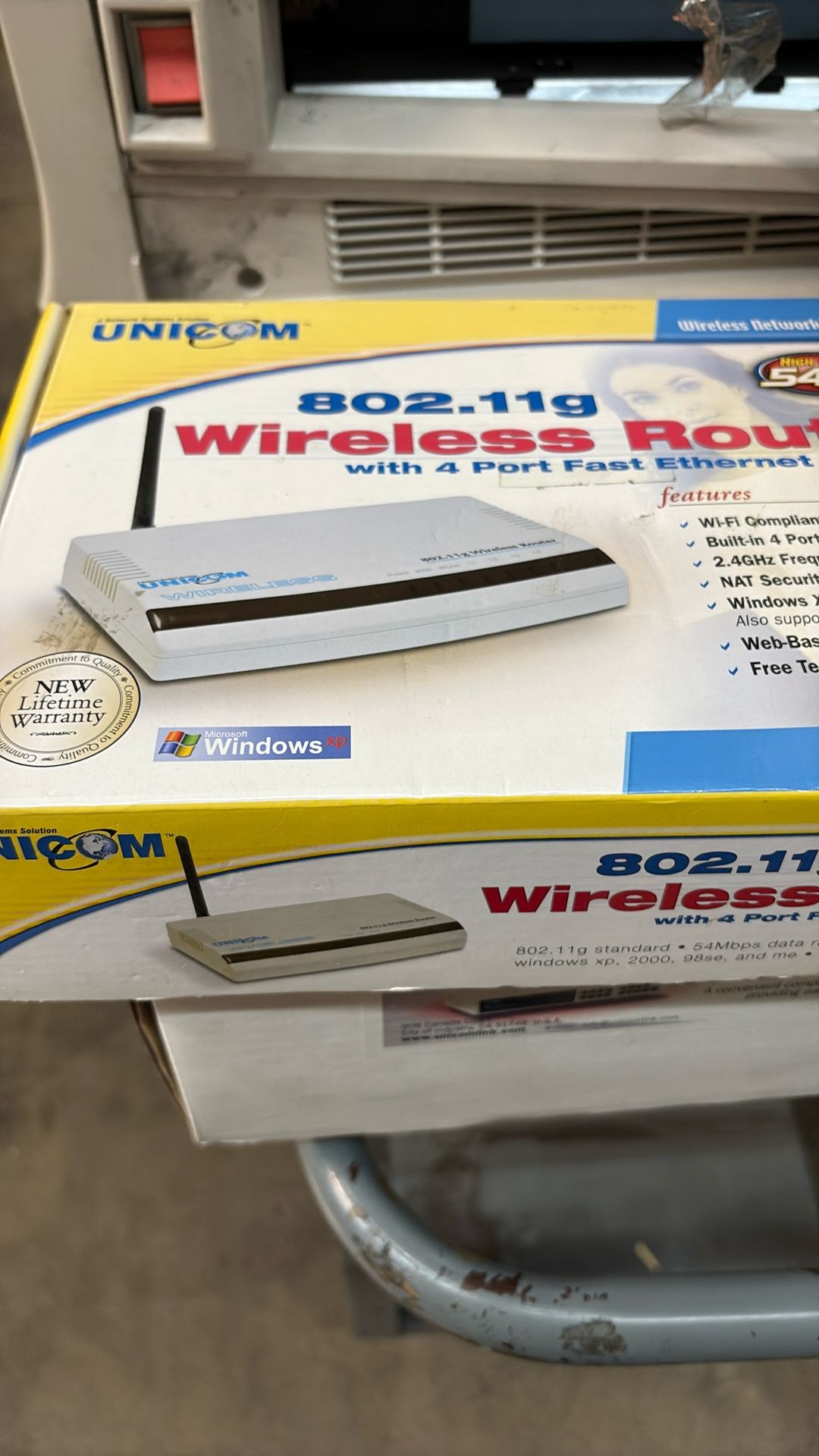 4 Port Wireless Router 802.11g