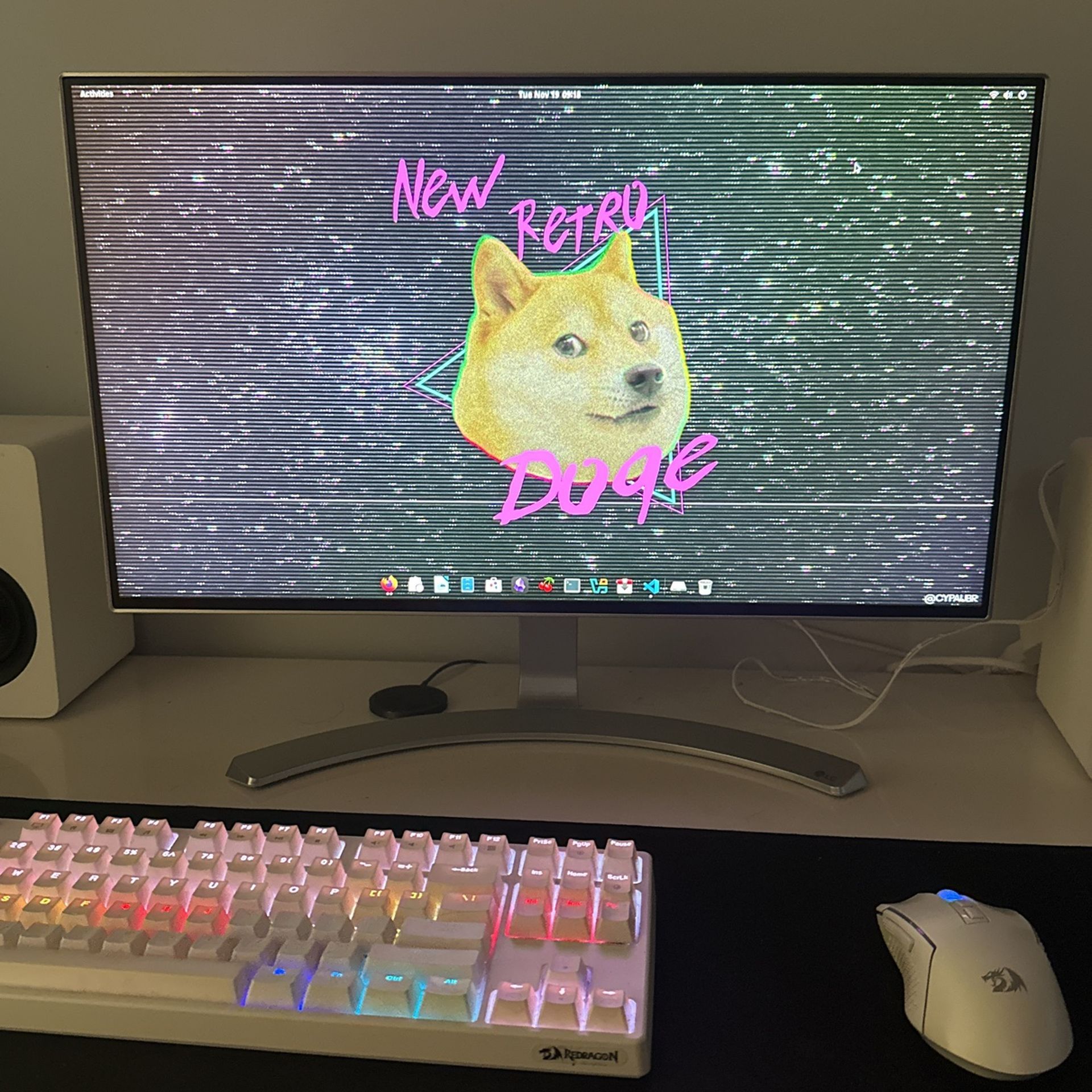 Monitor lg 24” ips fhd borderless