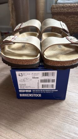 BRAND NEW Birkenstocks Arizona Oiled Leather Tabasco Brown