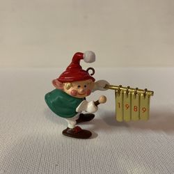 Vintage Hallmark Christmas Tree Ornament 1989 "Hark It's Herald" FIRST IN SERIES
