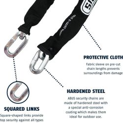 Cadena De Seguridad Con Funda