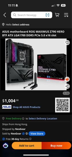 Rog Maximus z790 btf intel board