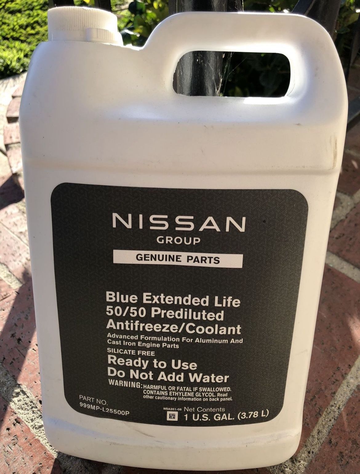 Nissan 50/50 Coolant