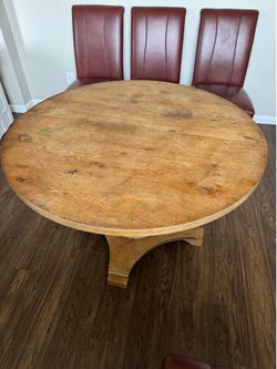 Table and 4 chairs