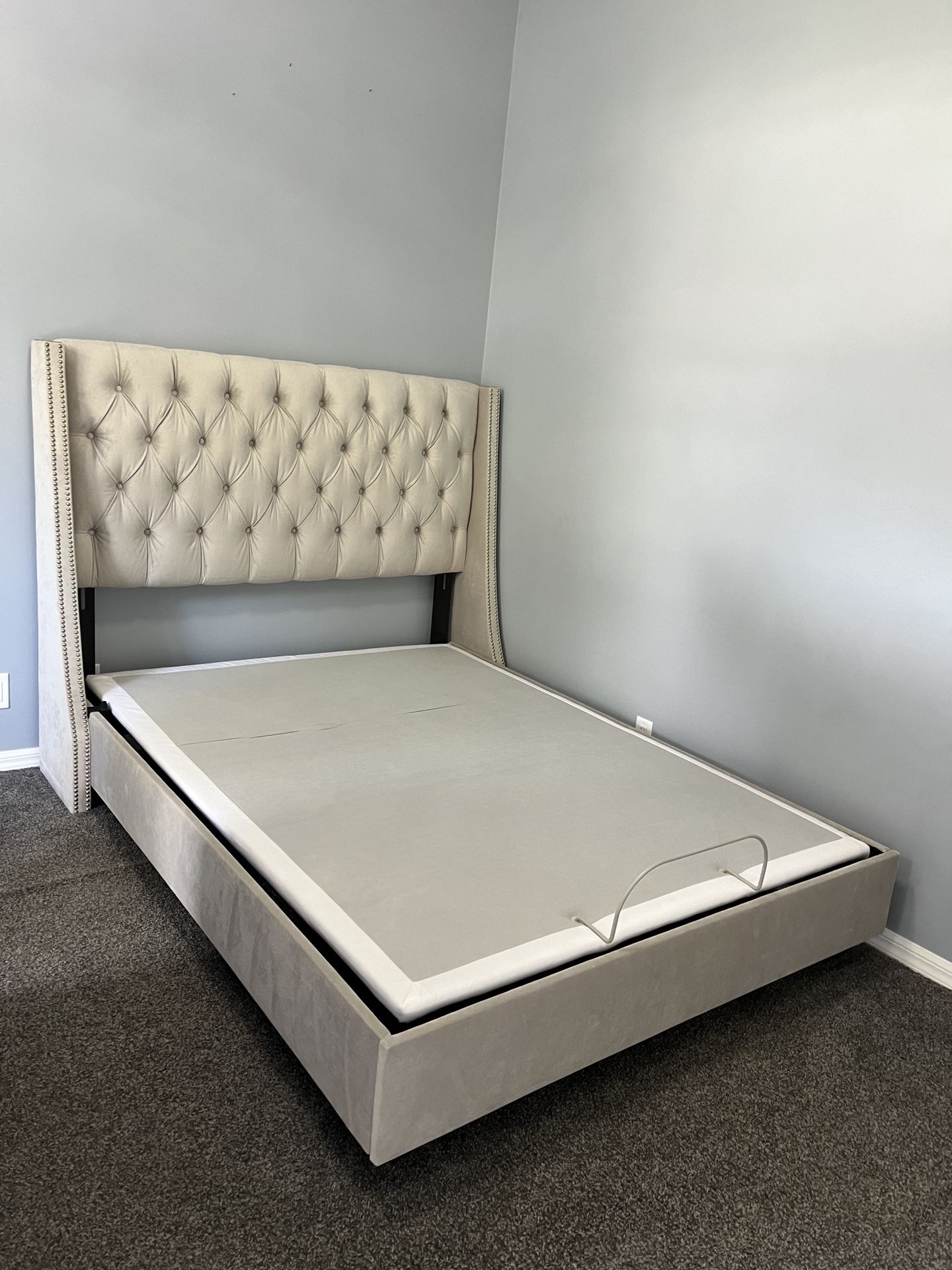 Queen Bed Frame With Remote Motorized Bed Fame