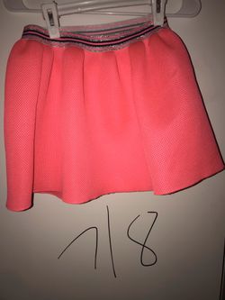 Girls cat & jack skater skirt size 7/8