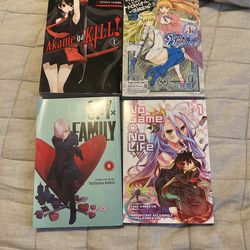 Manga Lot Of 4
