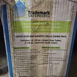 Green Glue and Acoustic Caulk Combo Pack