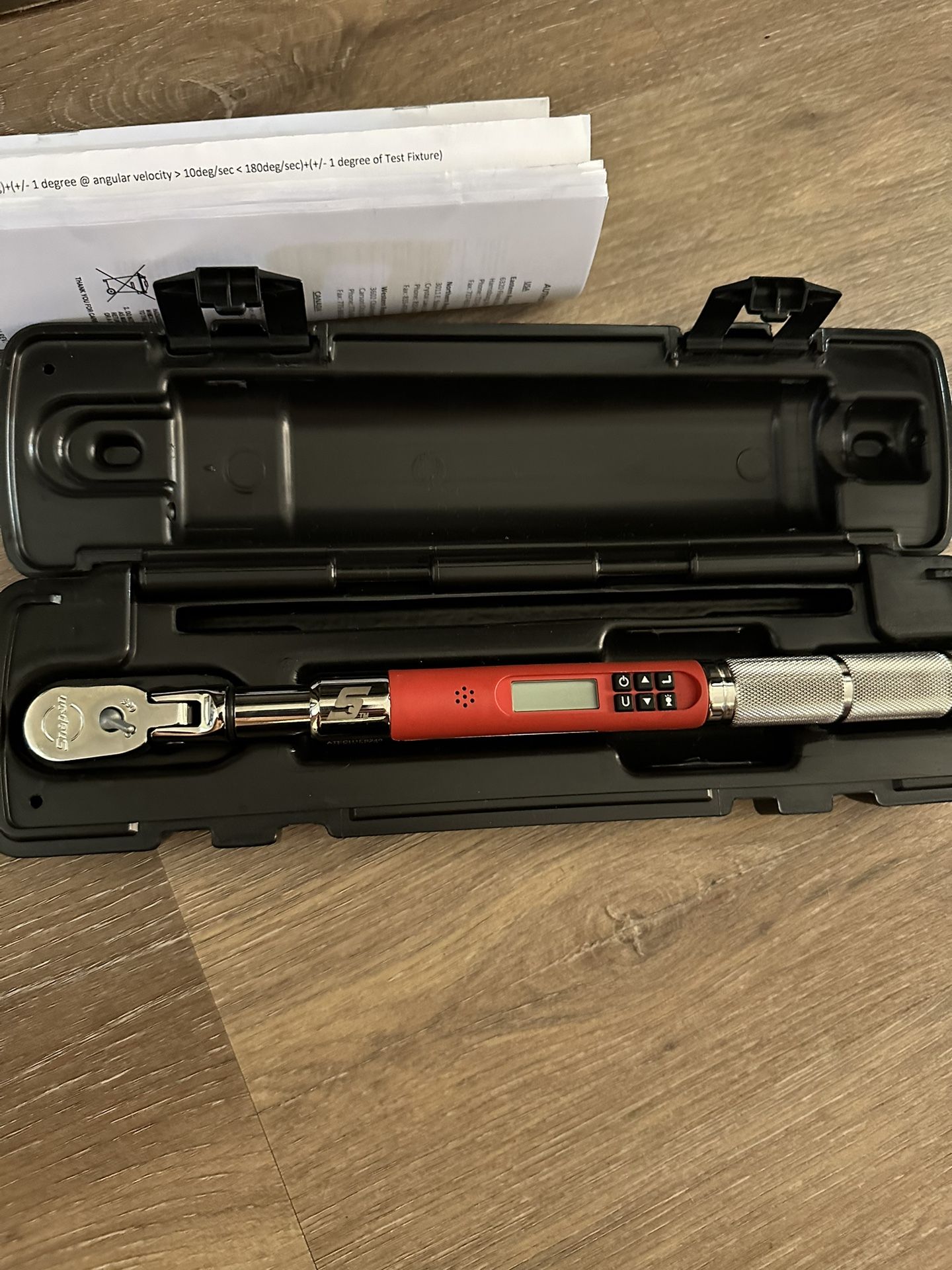 Snap On 1/4 Digital Torque Wrench