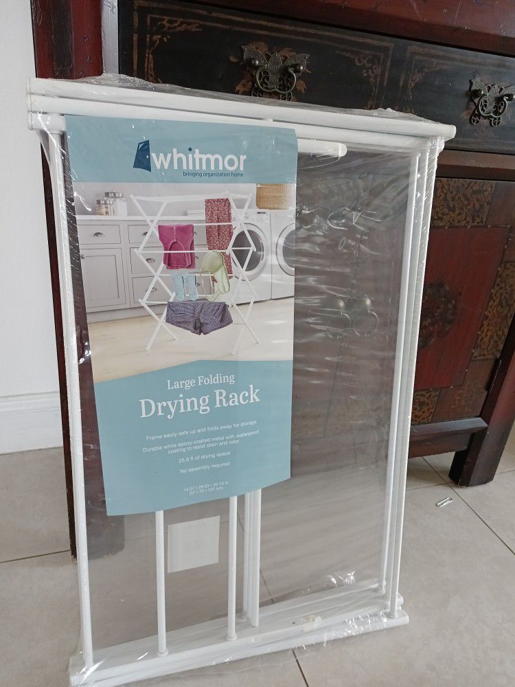 Cloth Drying Rack New Firm Price $35 In Amazn