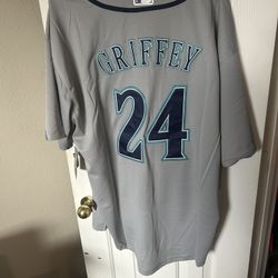Nike Seattle Mariners Ken Griffey Jr. grey jersey Size XXL 